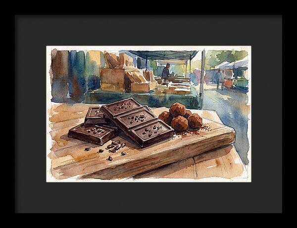 Chocolate Delights At The Market