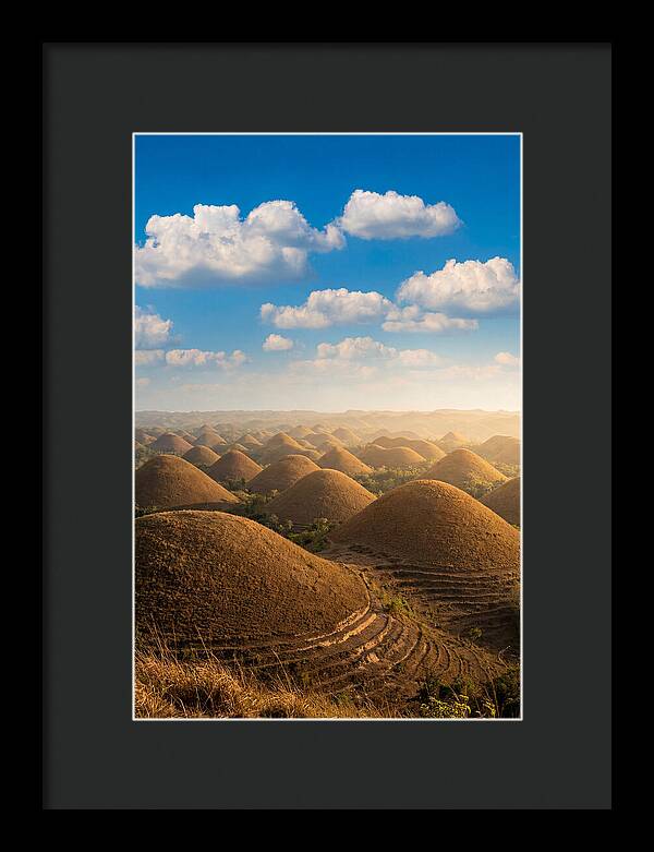 Chocolate Hills At Golden Hour