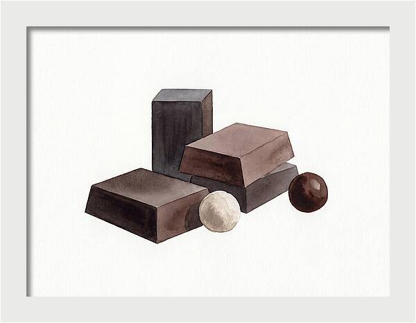 Chocolate Still Life Composition