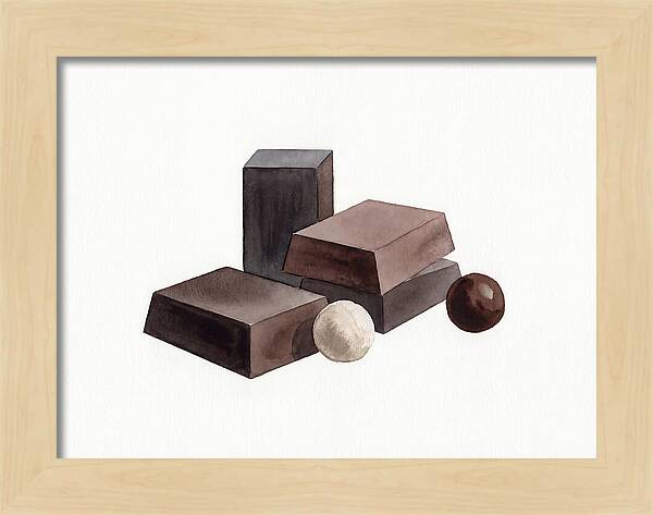 Chocolate Still Life Composition