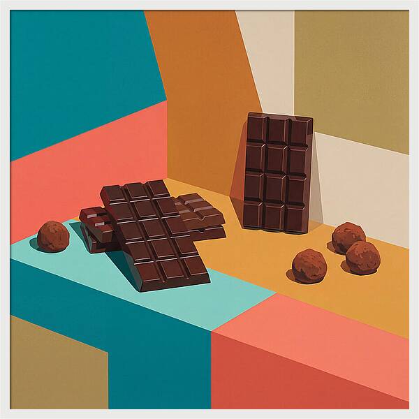Chocolate Still Life Delight