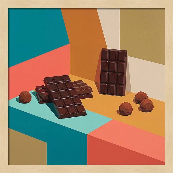 Chocolate Still Life Delight