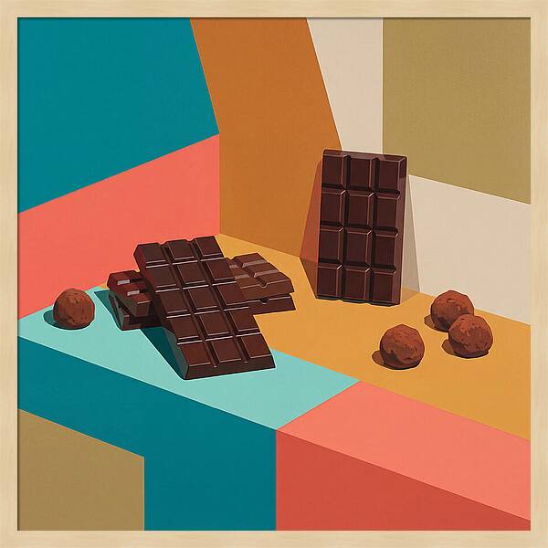 Chocolate Still Life Delight