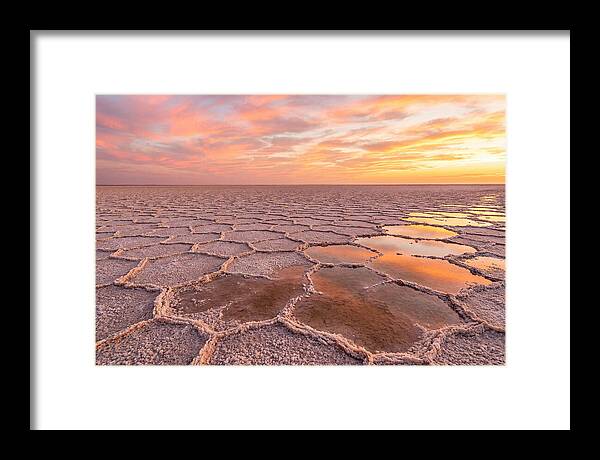 Chott El Jerid Sunset Reflections