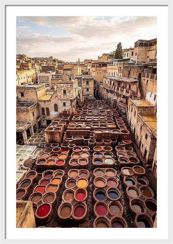 Chouara Tannery From Above