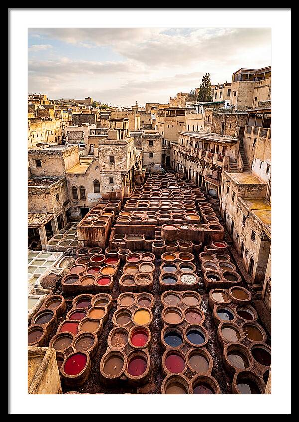 Chouara Tannery From Above
