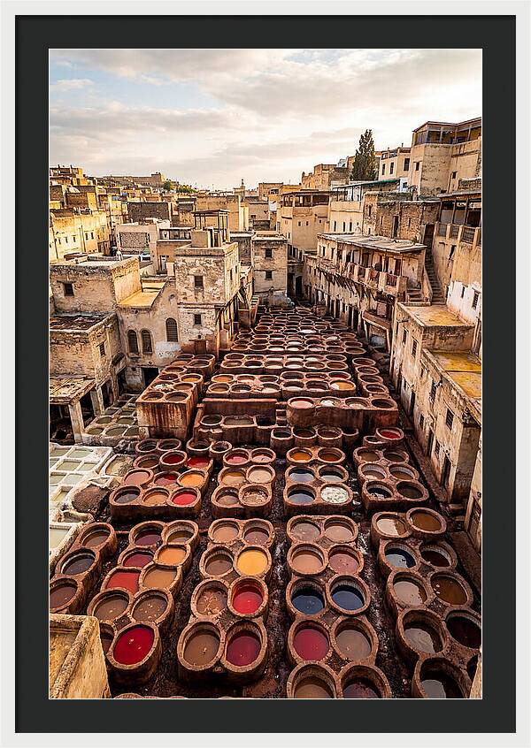 Chouara Tannery From Above