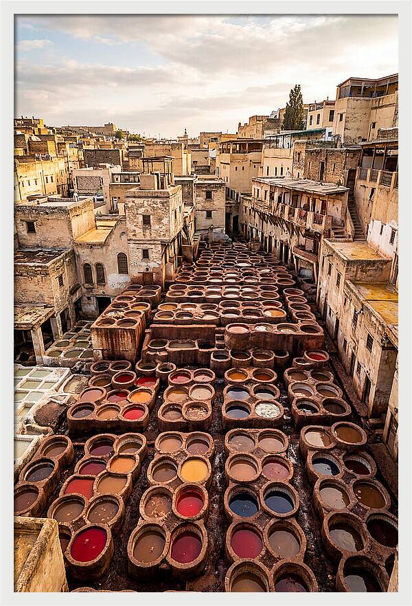 Chouara Tannery From Above
