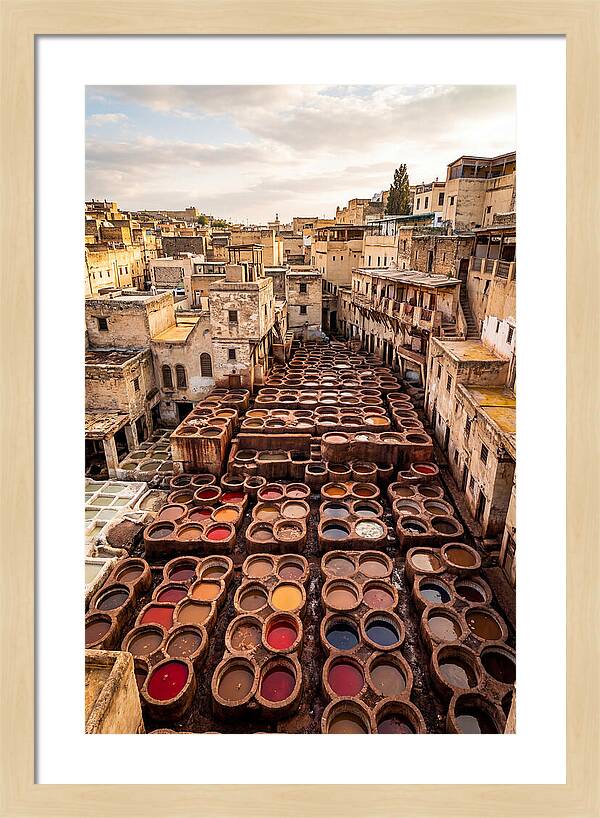 Chouara Tannery From Above