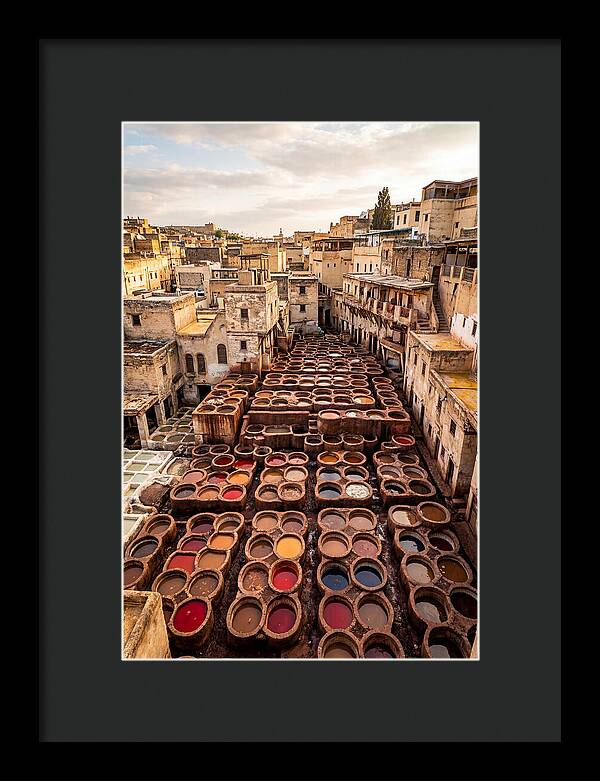 Chouara Tannery From Above
