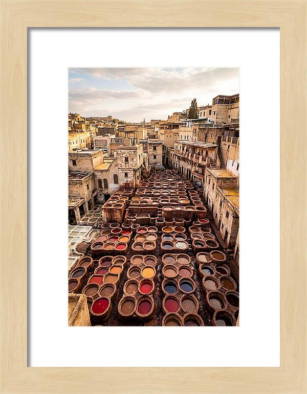 Chouara Tannery From Above