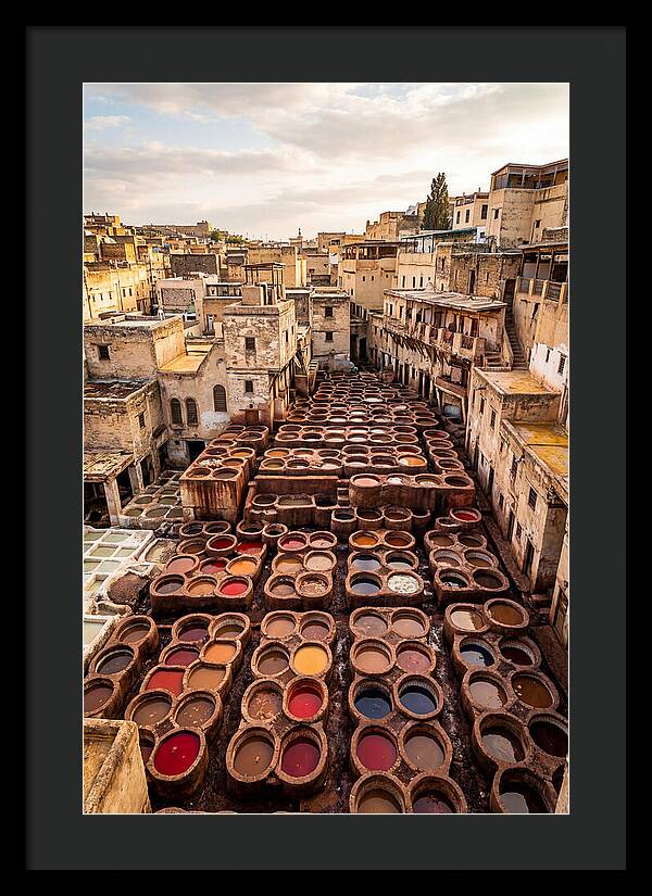 Chouara Tannery From Above
