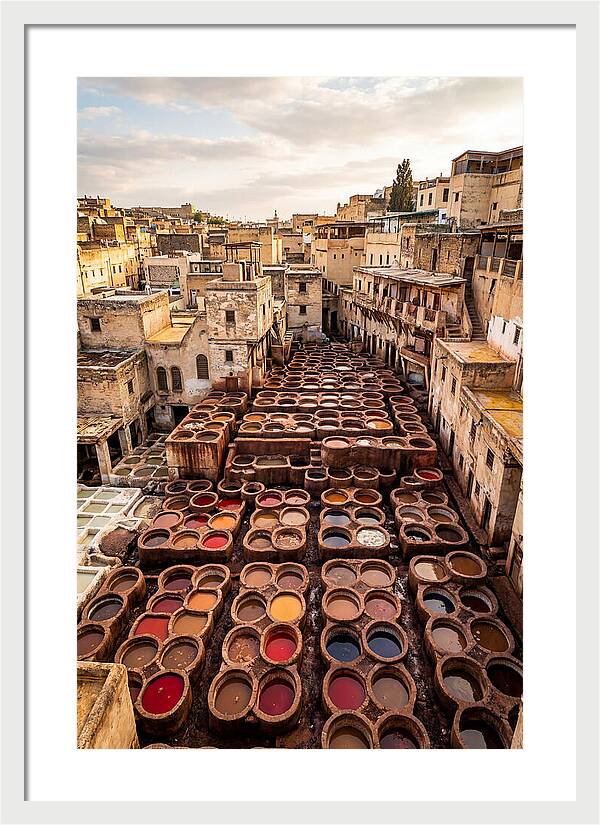 Chouara Tannery From Above
