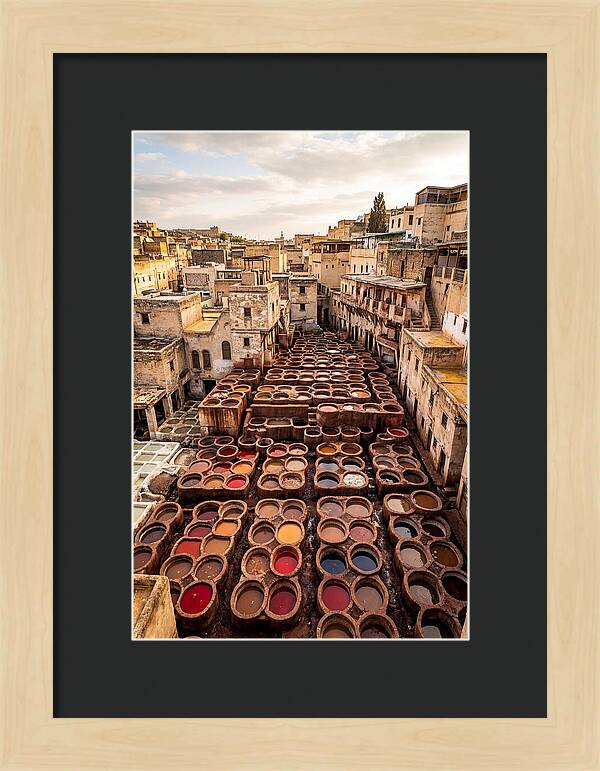 Chouara Tannery From Above
