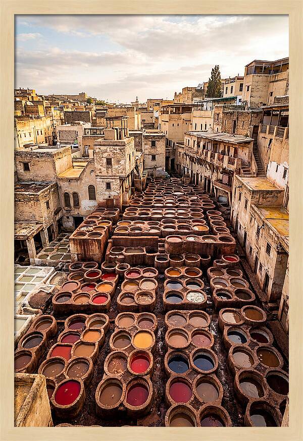 Chouara Tannery From Above