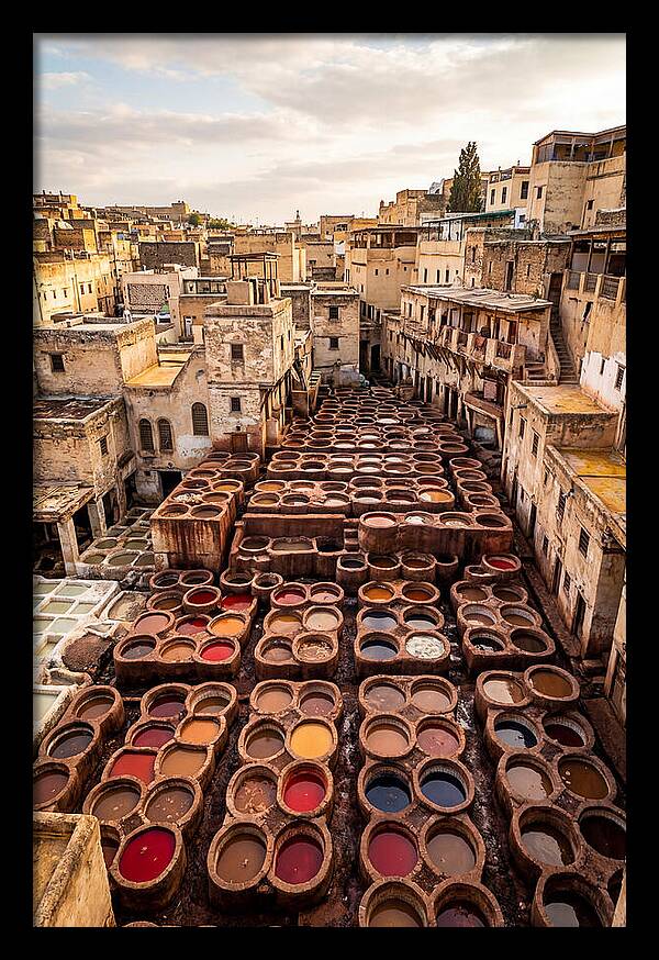 Chouara Tannery From Above