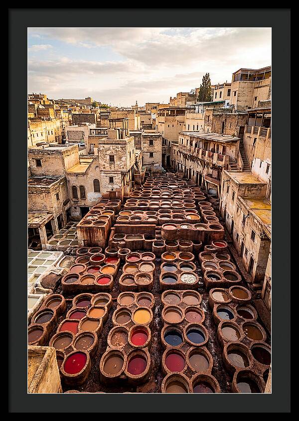 Chouara Tannery From Above