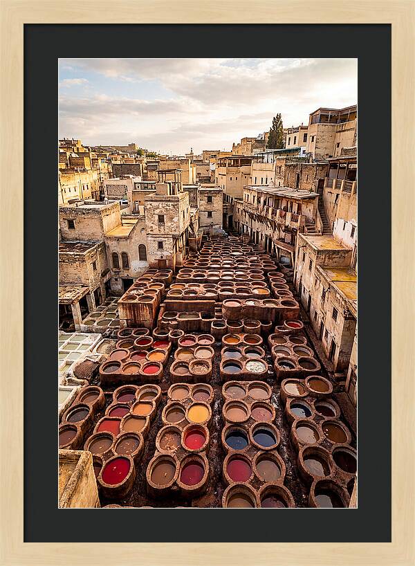 Chouara Tannery From Above