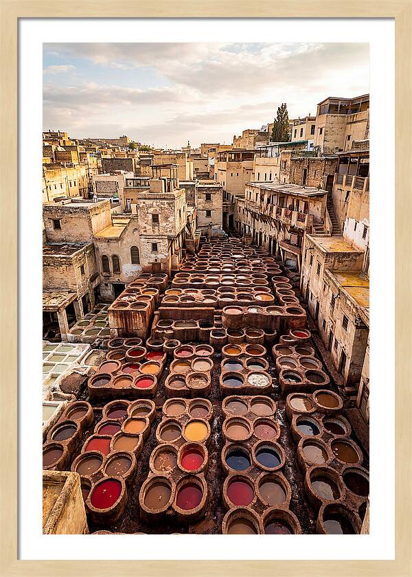 Chouara Tannery From Above