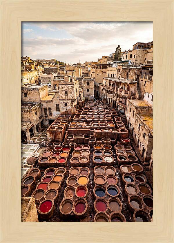 Chouara Tannery From Above