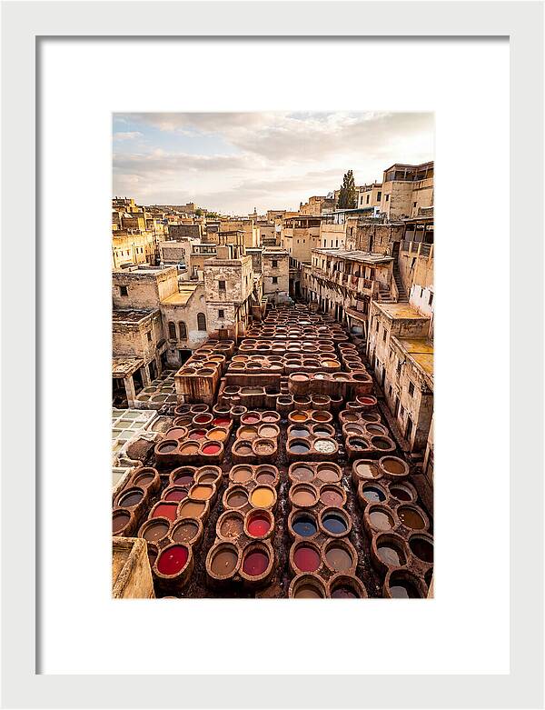 Chouara Tannery From Above