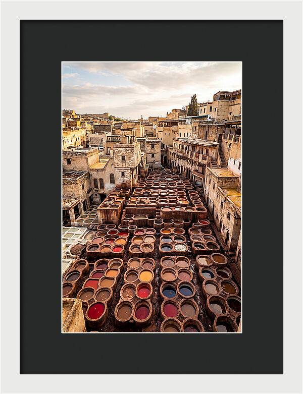Chouara Tannery From Above