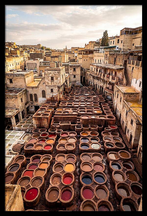 Chouara Tannery From Above