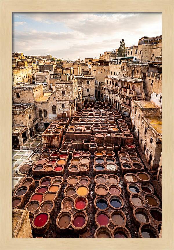 Chouara Tannery From Above