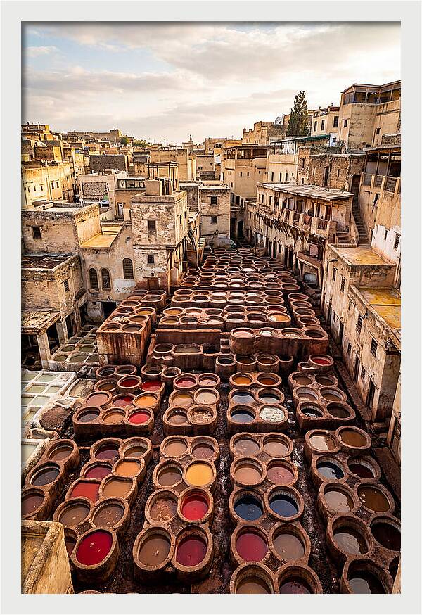 Chouara Tannery From Above
