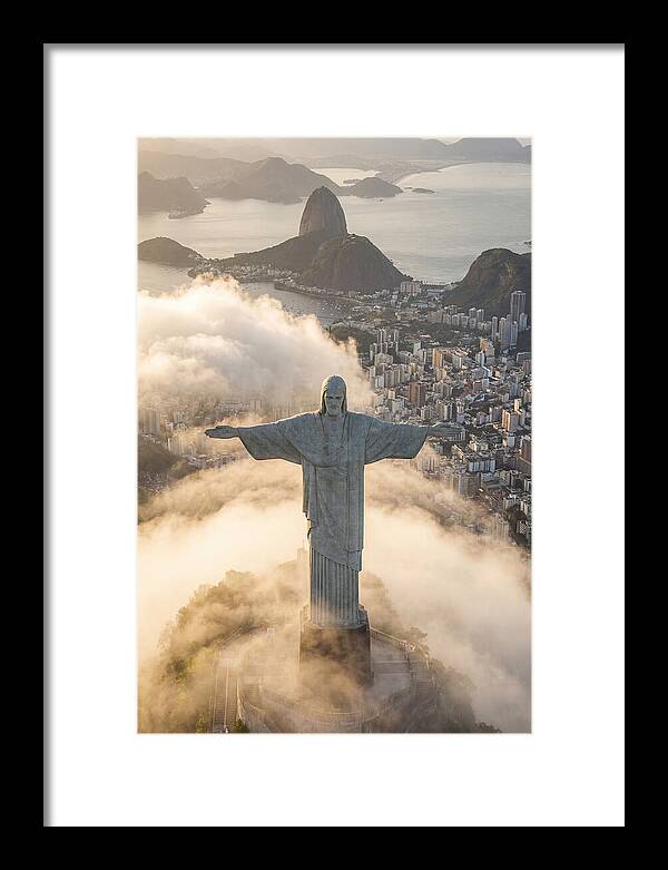 Christ The Redeemer Above The Clouds