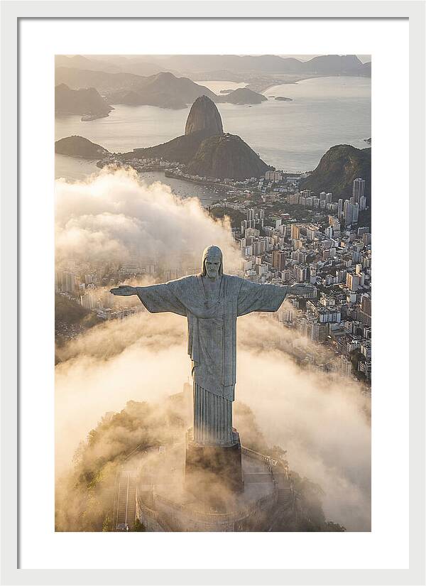 Christ The Redeemer Above The Clouds