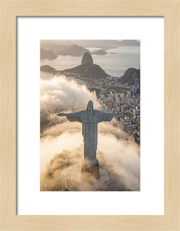 Christ The Redeemer Above The Clouds