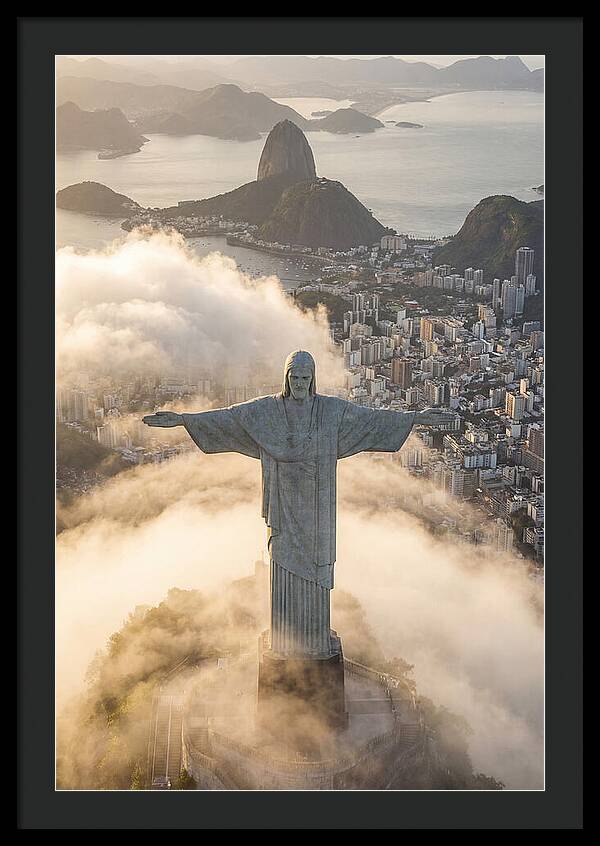 Christ The Redeemer Above The Clouds