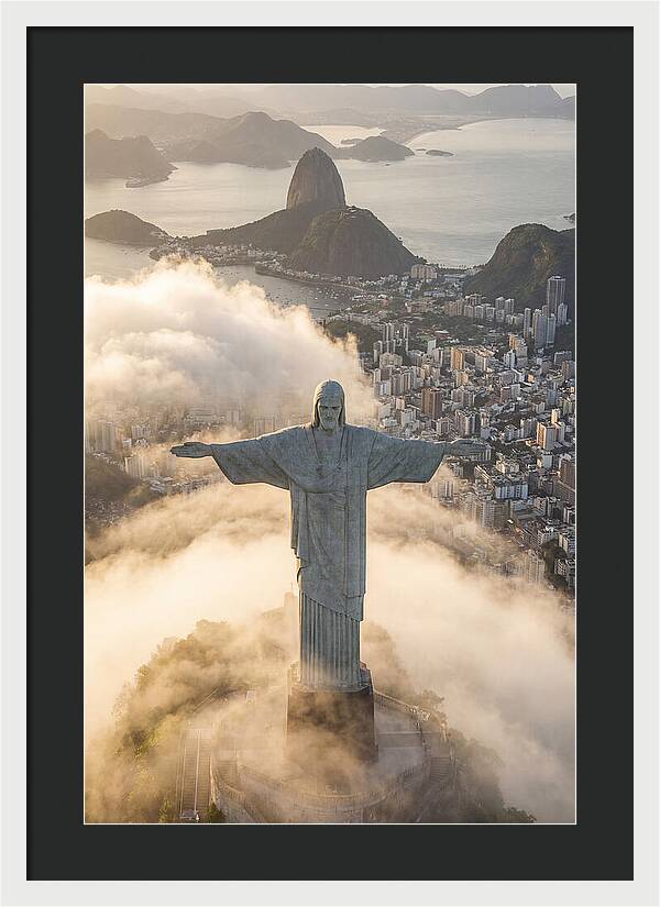Christ The Redeemer Above The Clouds