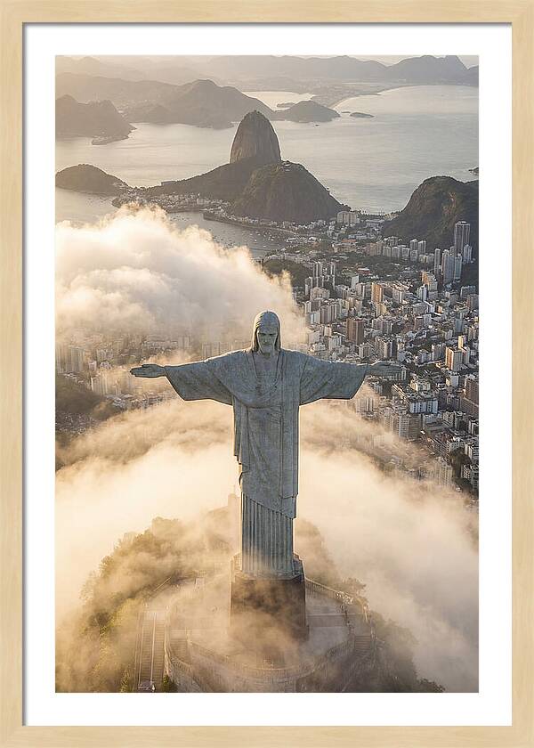 Christ The Redeemer Above The Clouds