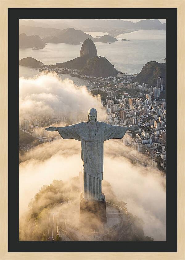 Christ The Redeemer Above The Clouds