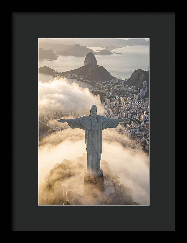 Christ The Redeemer Above The Clouds