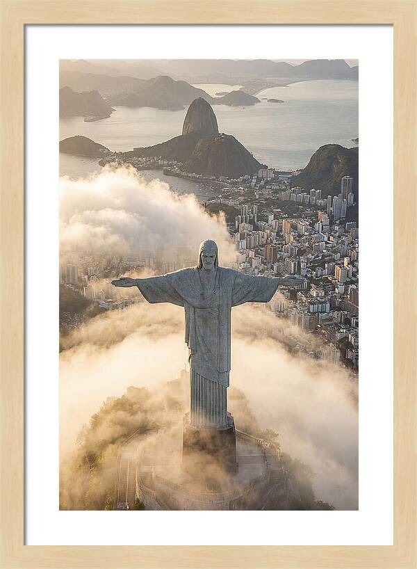 Christ The Redeemer Above The Clouds