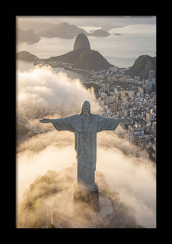 Christ The Redeemer Above The Clouds