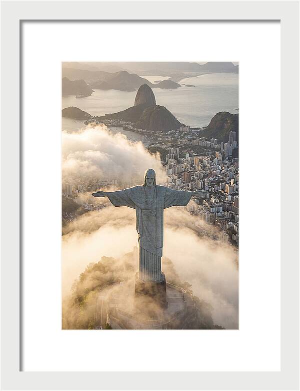 Christ The Redeemer Above The Clouds