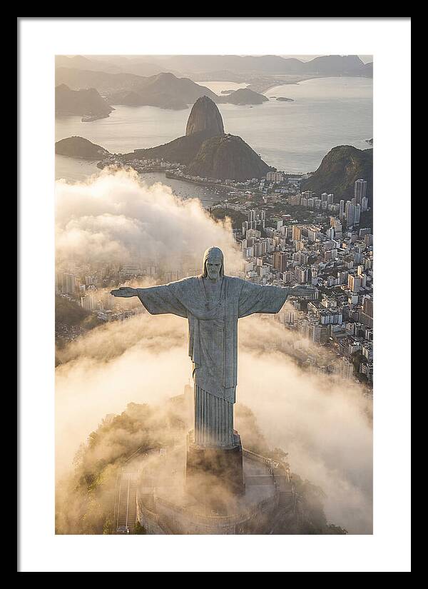Christ The Redeemer Above The Clouds