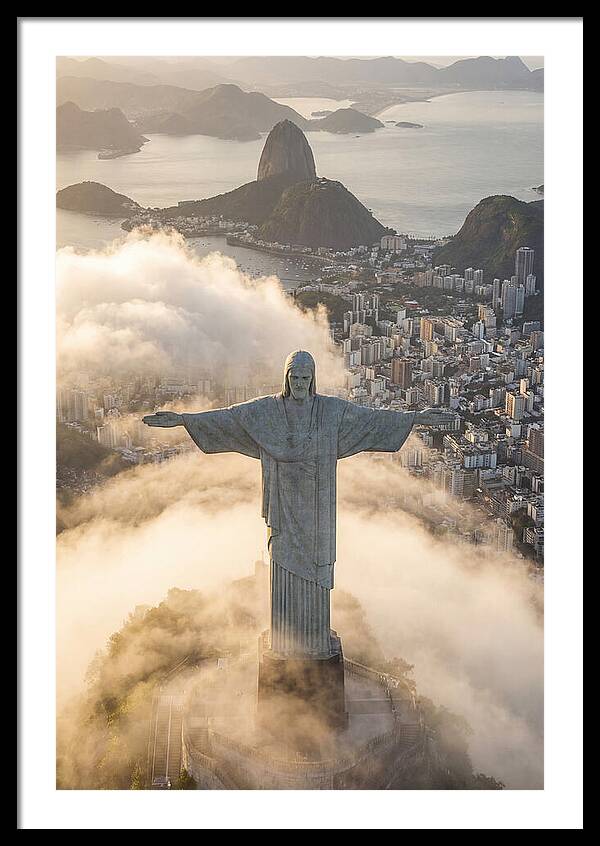 Christ The Redeemer Above The Clouds