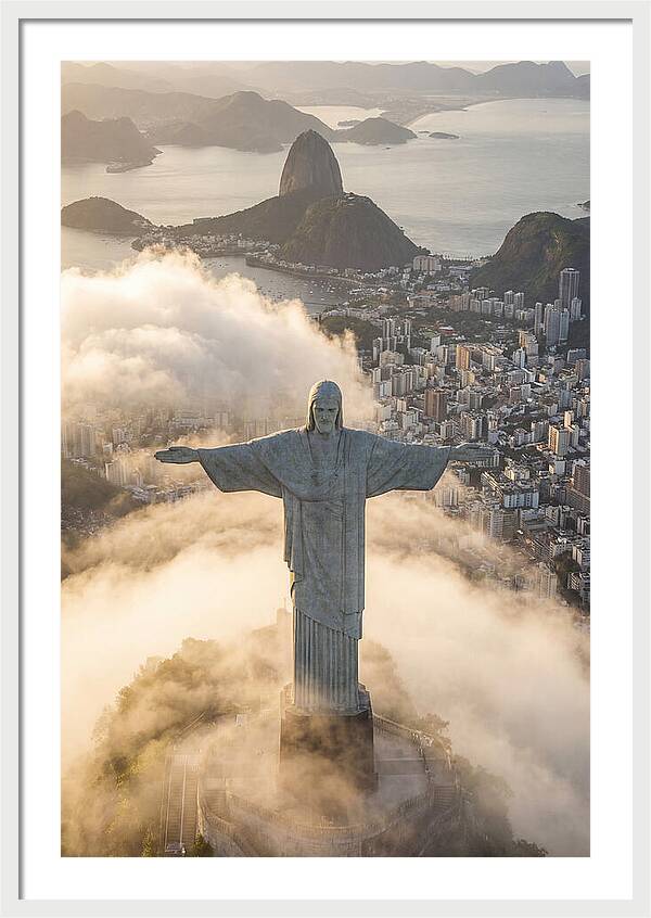 Christ The Redeemer Above The Clouds