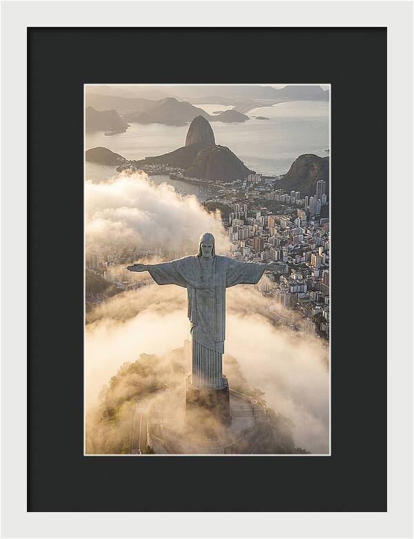 Christ The Redeemer Above The Clouds