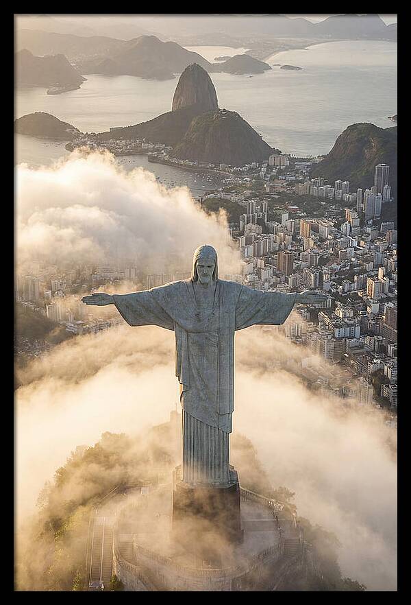 Christ The Redeemer Above The Clouds