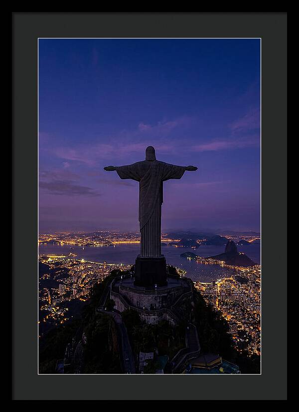 Christ The Redeemer At Dusk