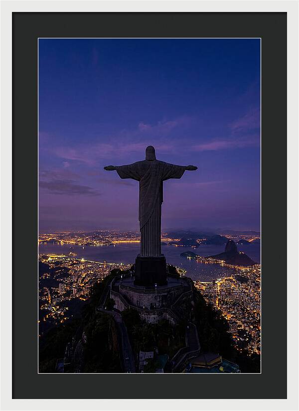 Christ The Redeemer At Dusk