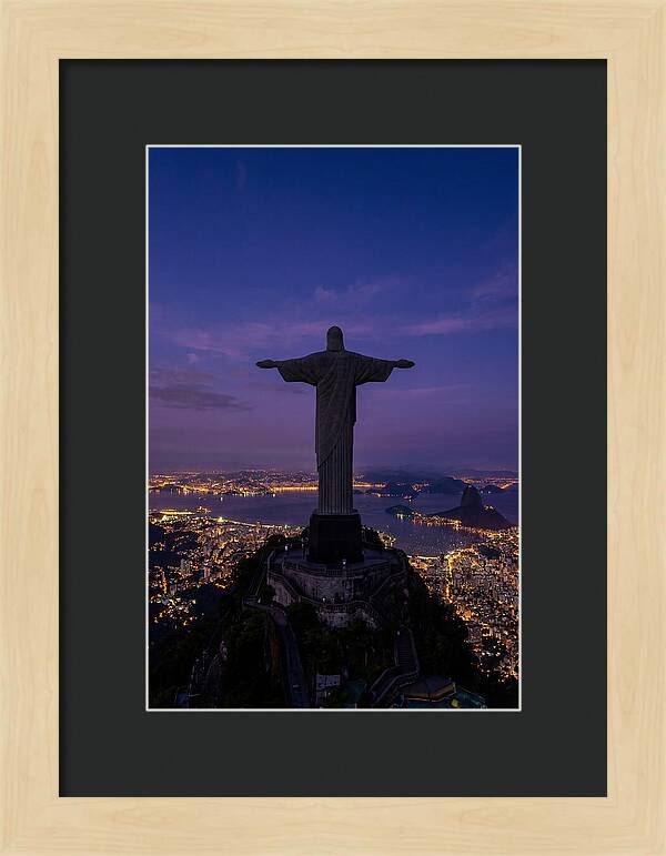 Christ The Redeemer At Dusk