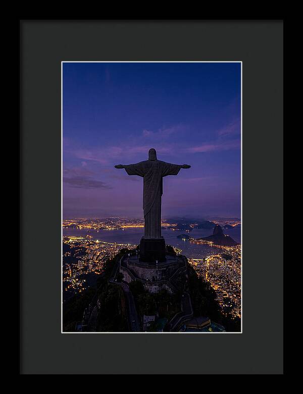 Christ The Redeemer At Dusk