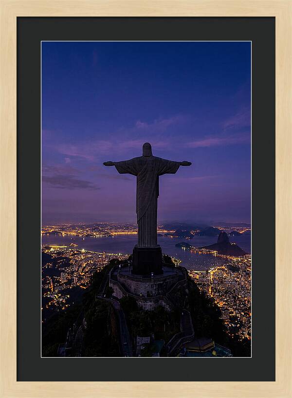 Christ The Redeemer At Dusk